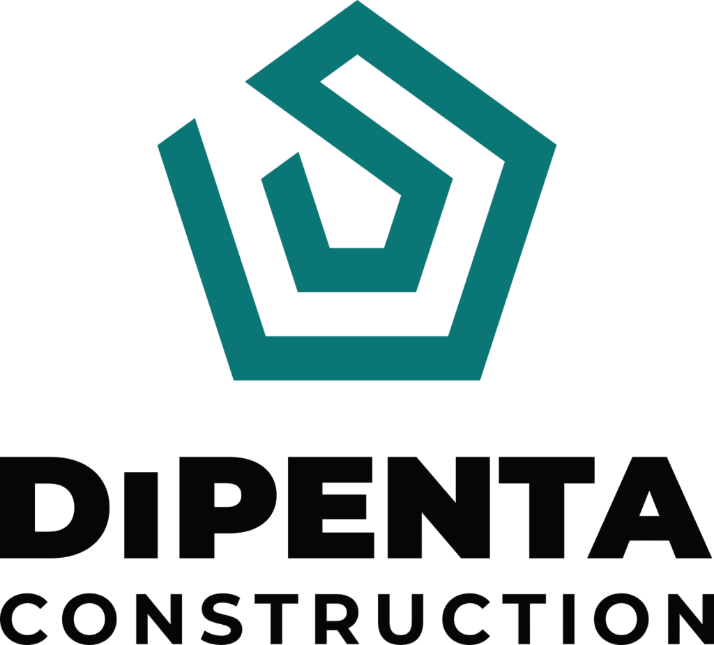 DiPenta-Construction-Vertical-Logo-Black